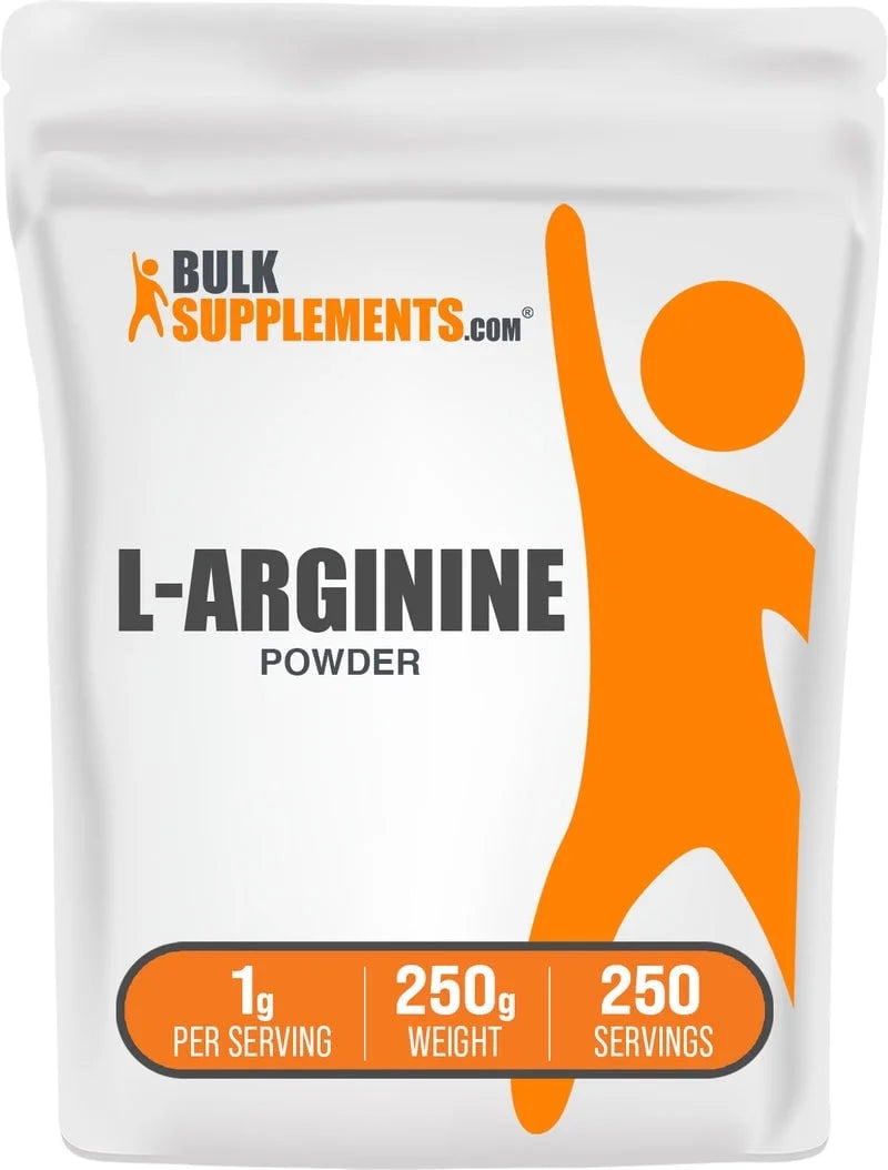 Bulksupplements L-Arginine Powder - 1G per Serving - 100 Grams (3.5 Oz) - 100 Servings