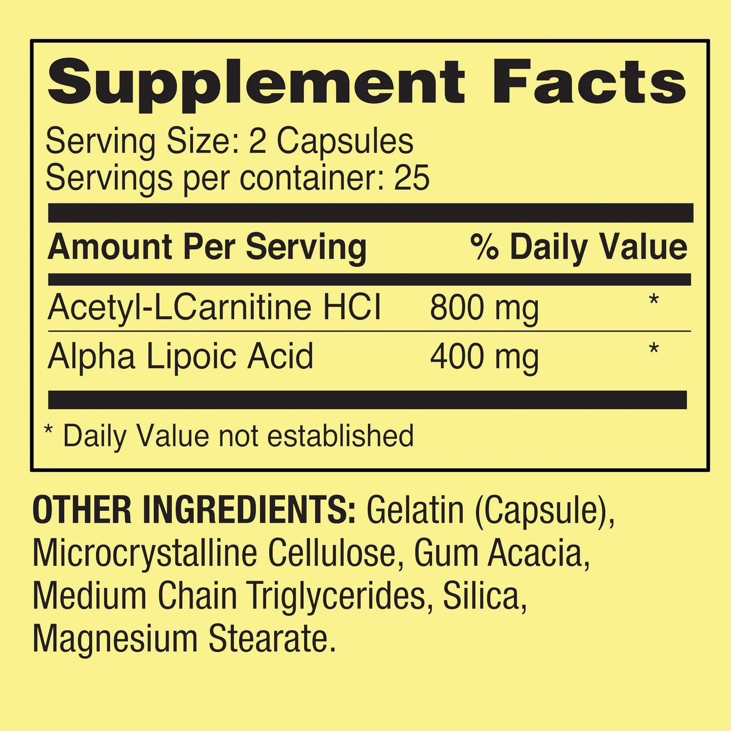 Acetyl L-Carnitine HCL